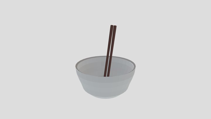 Chopsticks and Bowl
