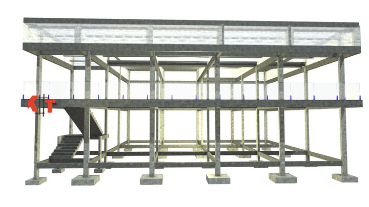 Edificação Comercial em Barra do Corda - MA 3D Model