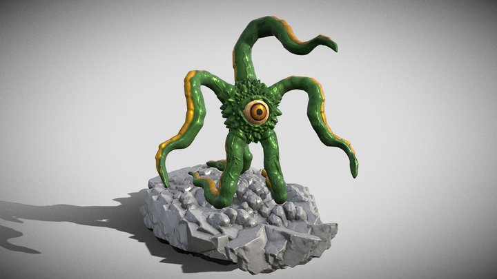 Shuma Gorath: Dark Lord of The Chaos Dimension 3D Model