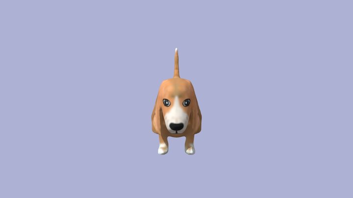 Dog 3D Model