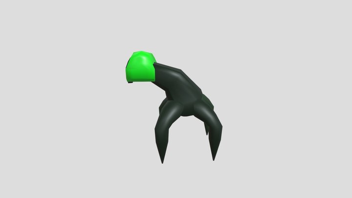 when creeper takes control of blender 3D Model