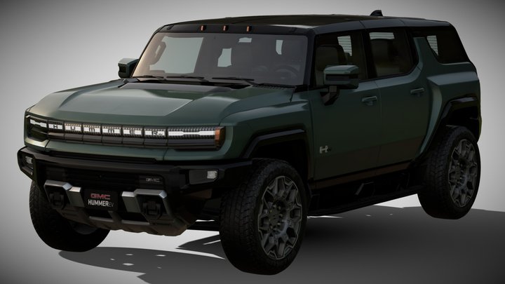2024 GMC Hummer EV SUV – Free 3D Model STL