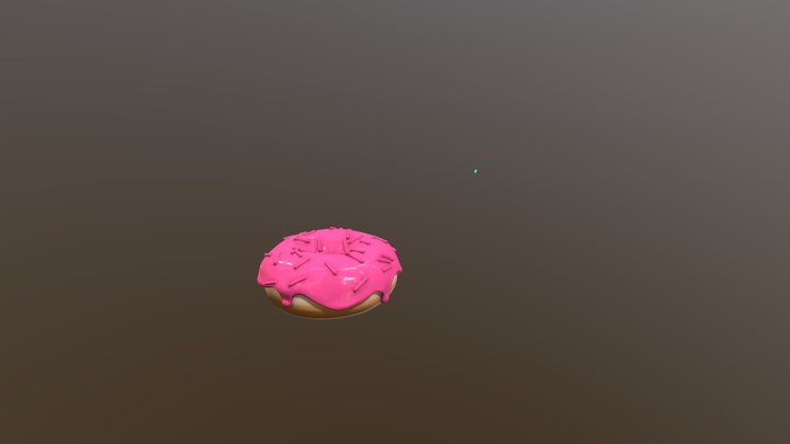 My Tutorial Donut 3D Model