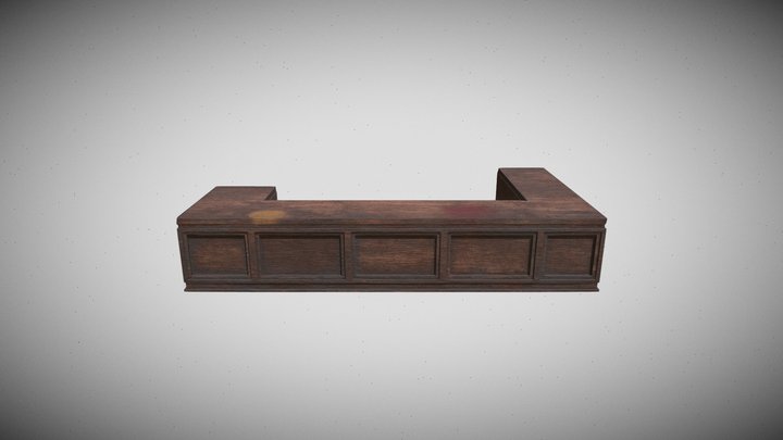 Bar Piece 3D Model