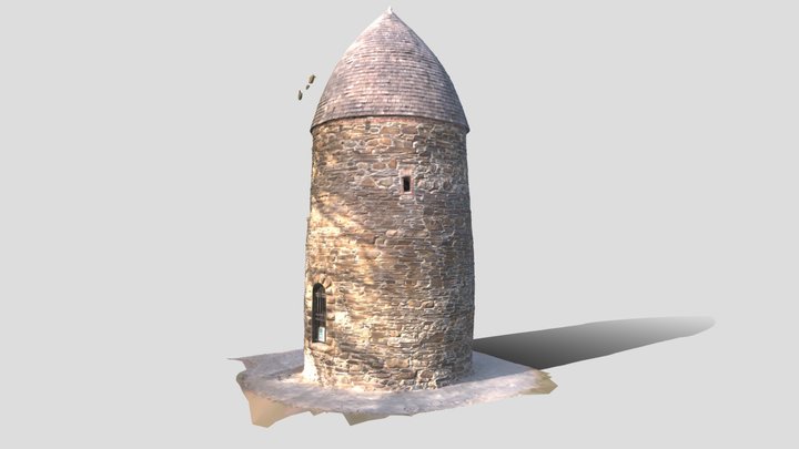 PowderHouse Raw 3D Model