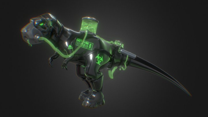 Drone Trex - DDT1495 3D Model