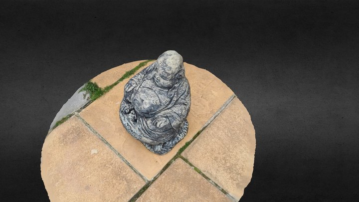 Buddha Statue 3D Model