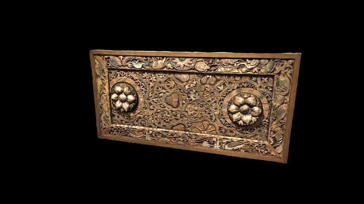 Oriental Panel 3D Model