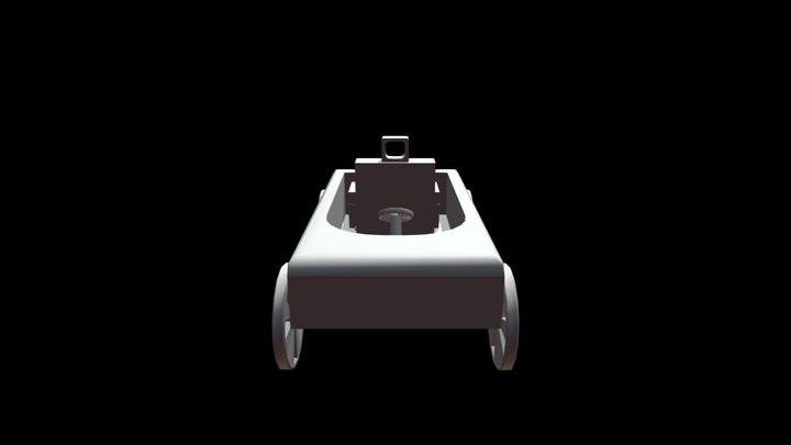Lådbil 3D Model