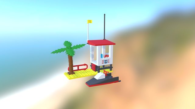 Lego 6334-1: Wave Jump Racers 3D Model