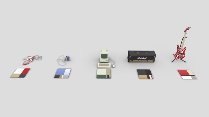 HW [XYZ]School (Painting) 3D Model