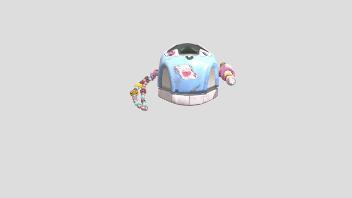 Retro Tamagotchi 3D Model
