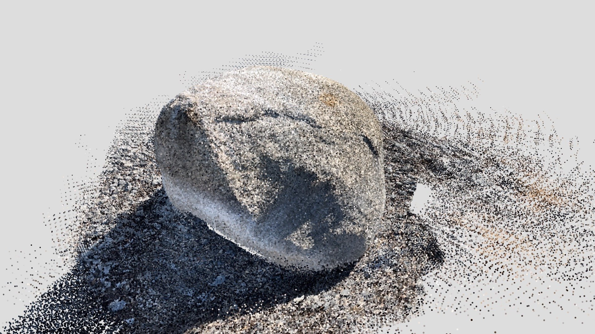 Rock boulder near Lake Tahoe