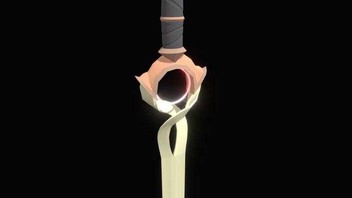 Diabolic Sword Draft 3D Model