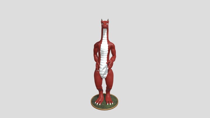Eastern dragon 3D Model