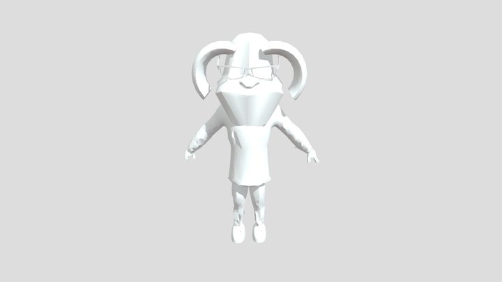 Дед из побег от тимохи шалуна 3D Model