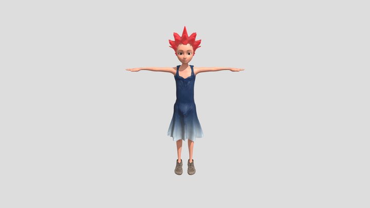CCcartoon2 3D Model