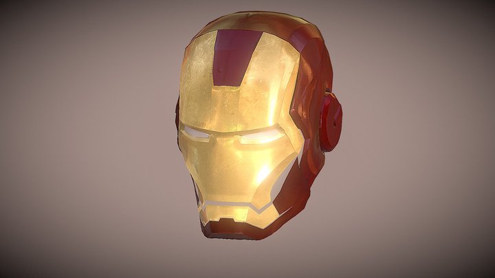 Iron Man helmat_mst 3D Model