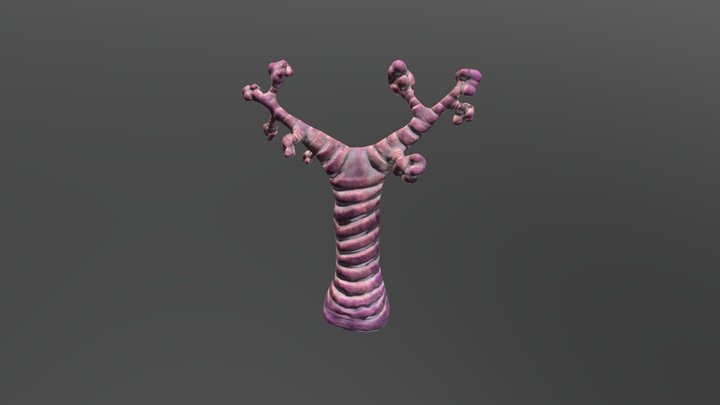 Bronchial Tree 3D Model