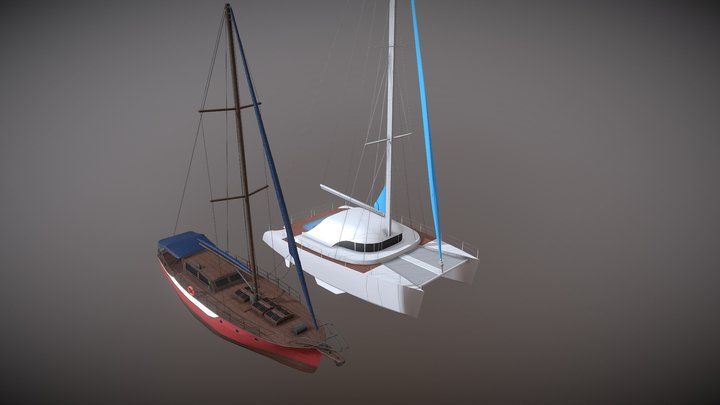 Realistic Boat Pack 3 | Game Ready HQ 3D Models – Free 3D Model STL