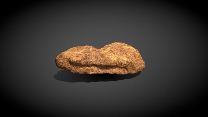 Desert Rock 04 3D Model