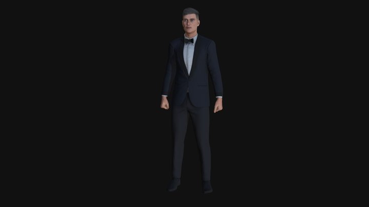 Tommy Shelby (Peaky Blinders) 3D Model