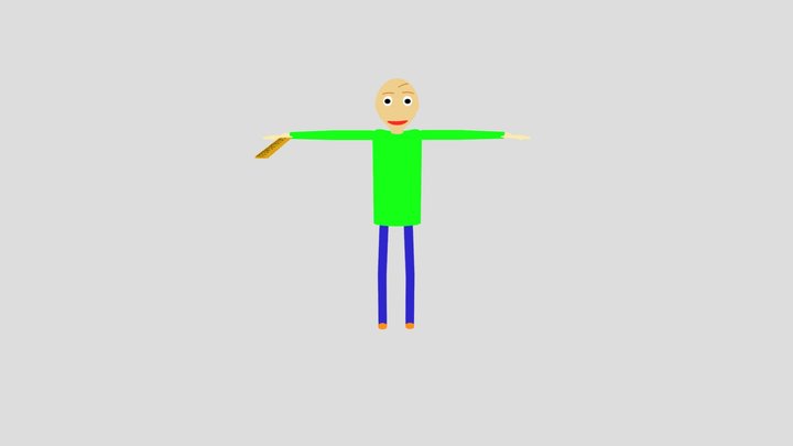 Baldi 3D Model