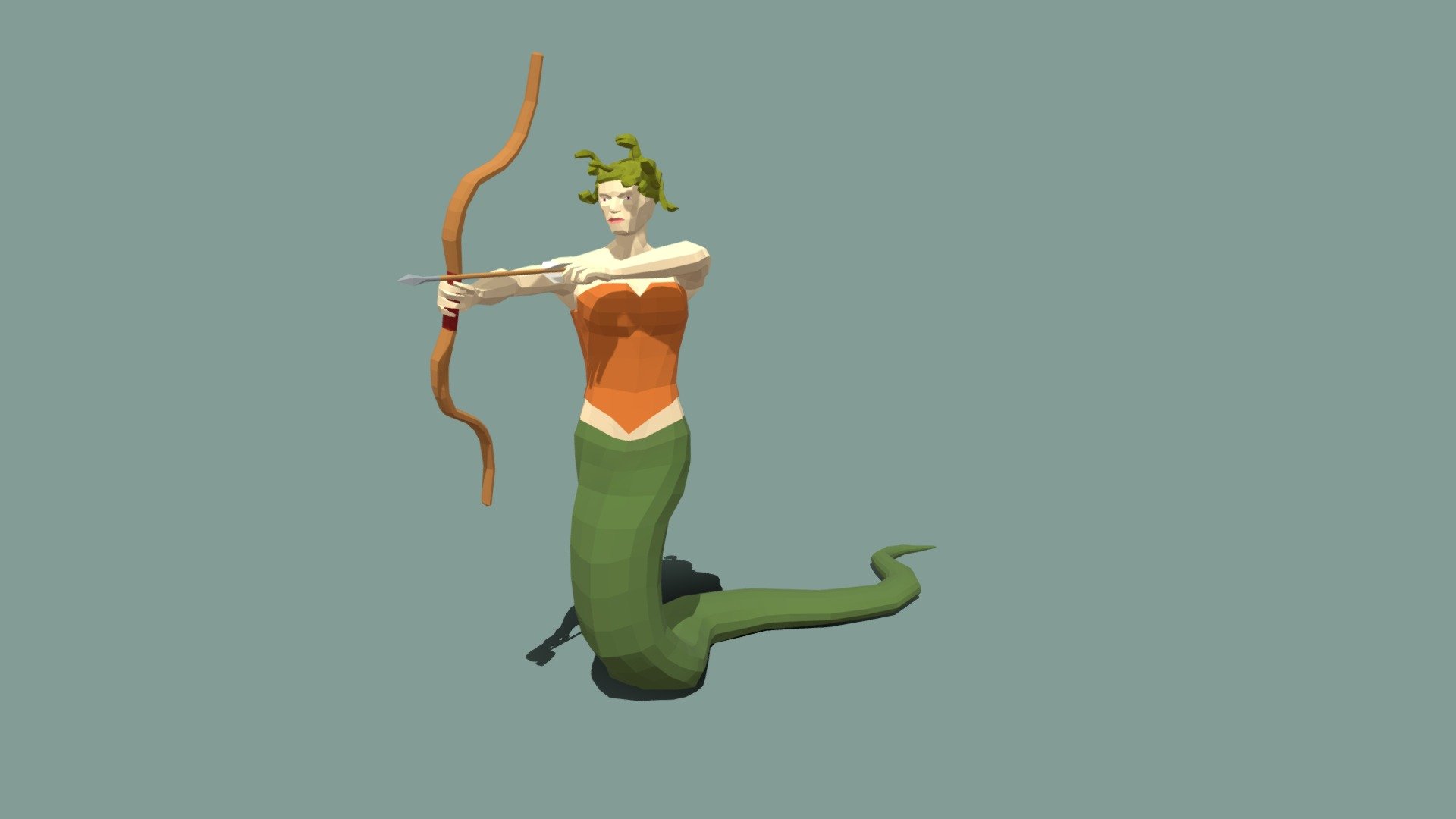 Medusa Archer - 3D model by DantesAnvil [7ce15da] - Sketchfab