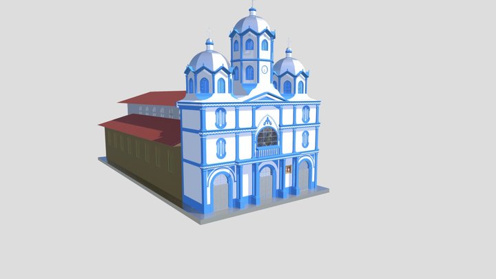 Templo  Inmaculada Concepcion 3D Model