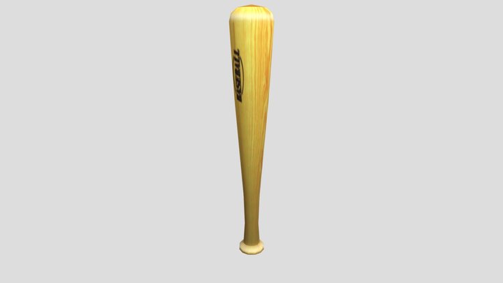 Wii - Wii Sports - Bat 3D Model