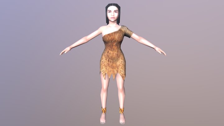 Female Character (Juno) 3D Model