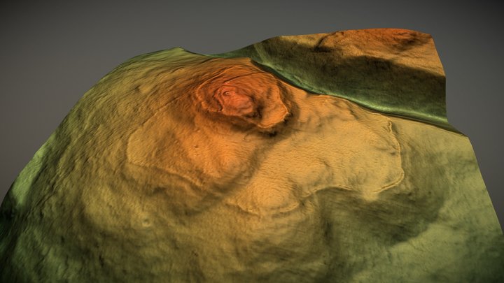 Humbleton Hill Camp, Northumberland (UK) – Modello 3D gratuito STL