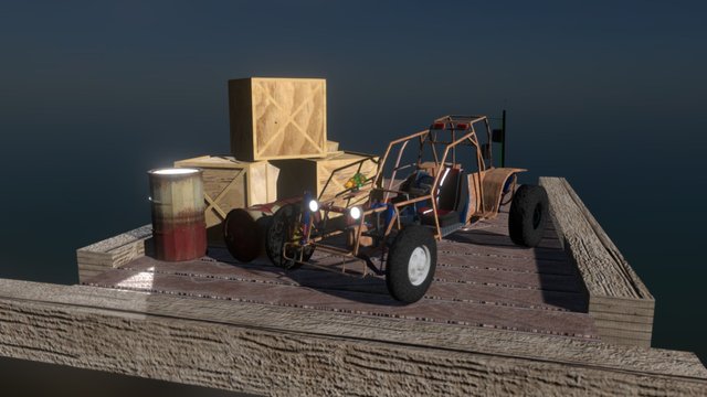 BUGGY 3D Model