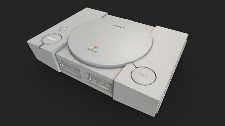 Ps1 3D model 3D Model