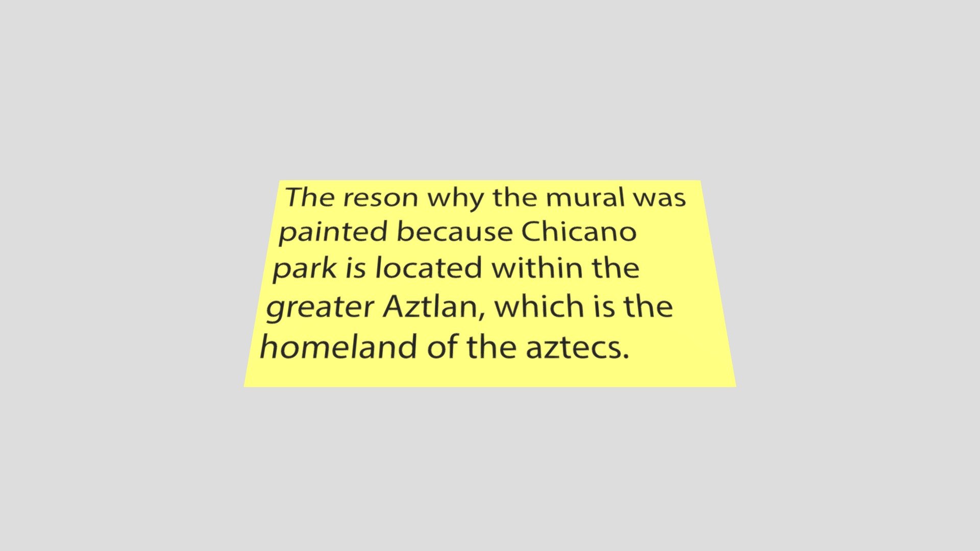Chicano Text 5 — Sketchfab embed 3D viewer