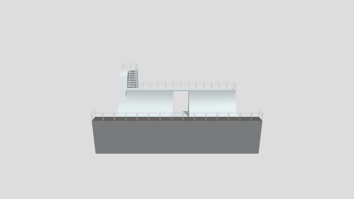 Halfpipe Model 3D Model