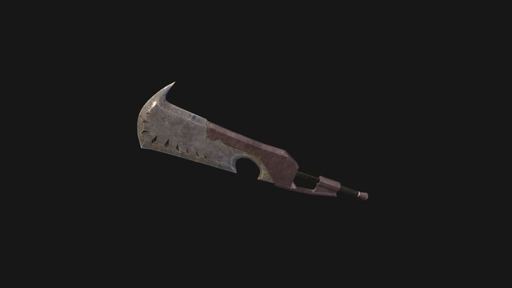 monster hunter sword 3D Model