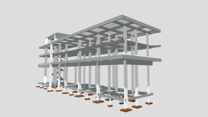 MACIEL ENGENHARIA - Estrutural Atmosfera Mall 3D Model
