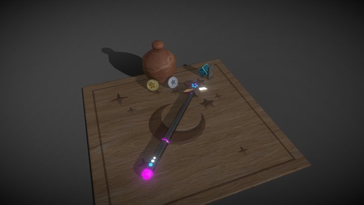 Potion Station 3D Model