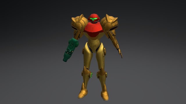 Samus Aran 3D Model