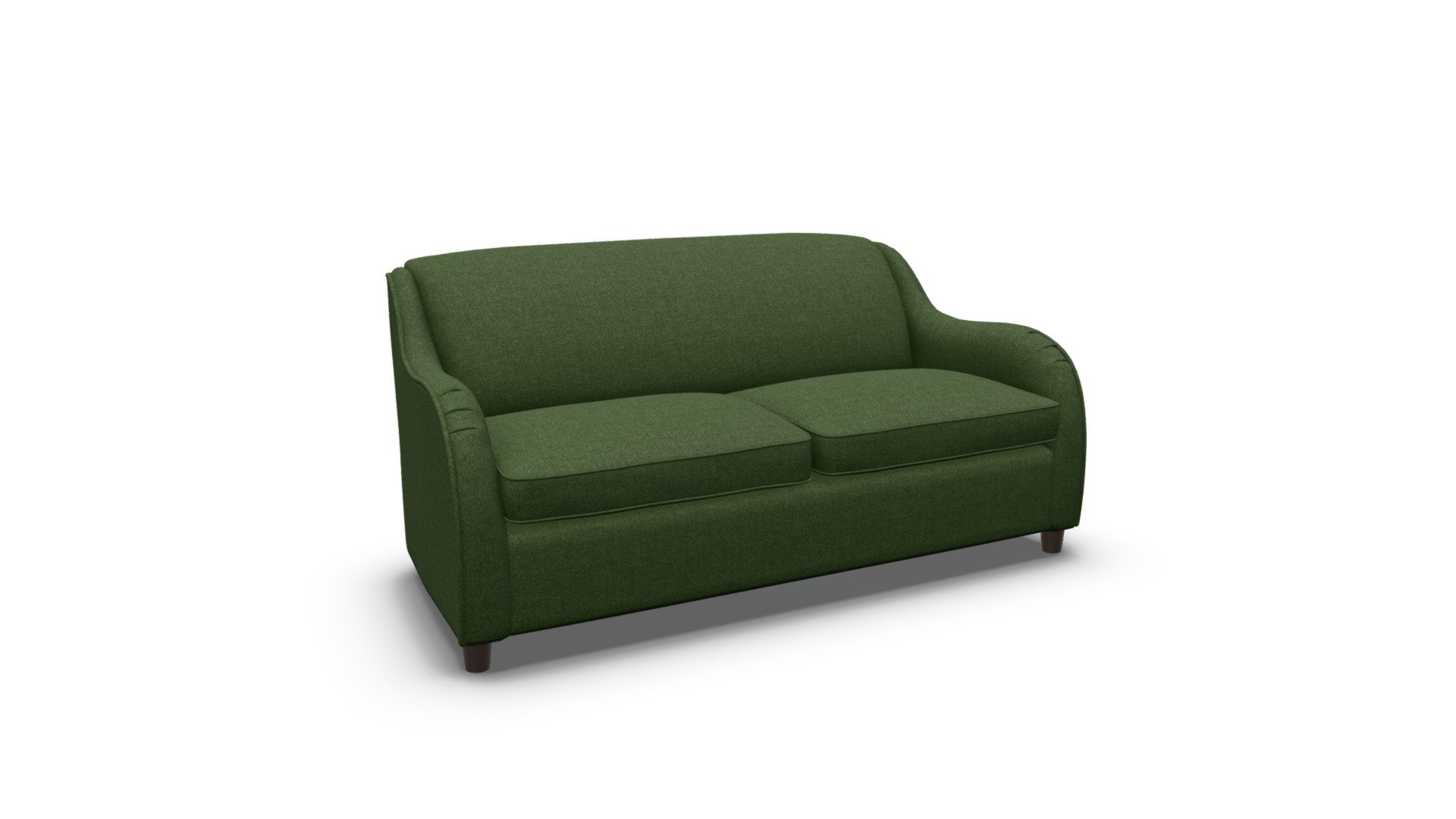 Helena Sofabed, Textured Weave Green