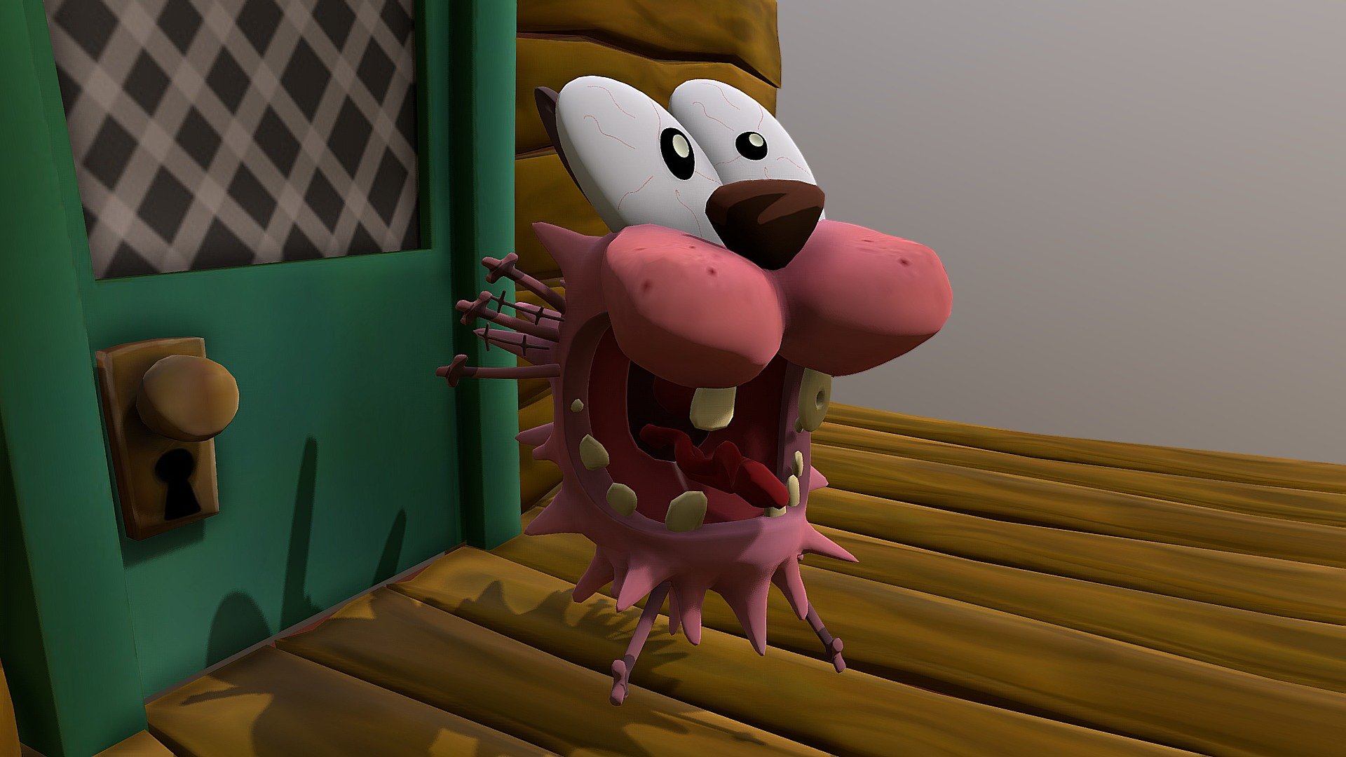 Courage the Cowardly Dog fanmade