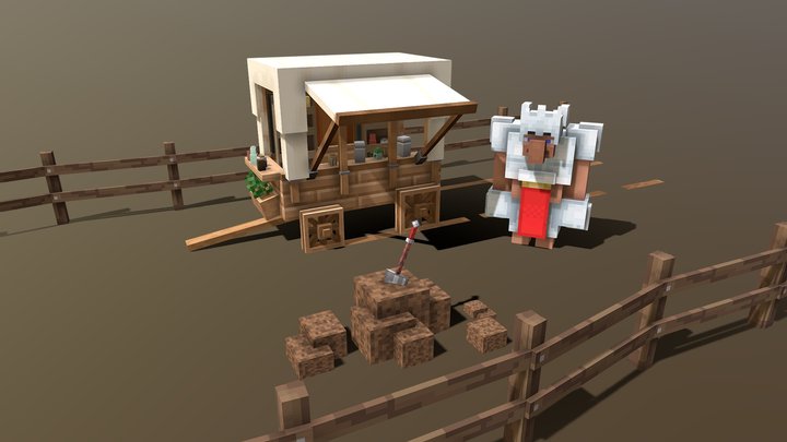 Farm set 3D Model
