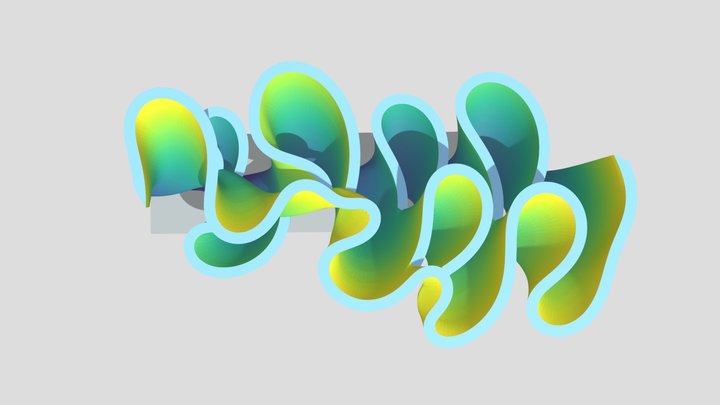 Meandering through time 3D Model