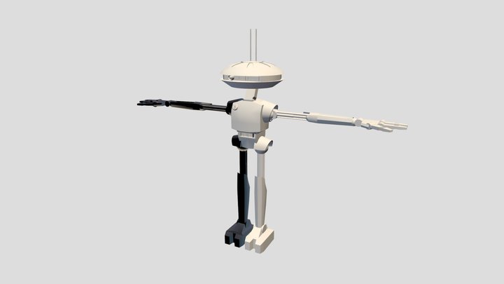 Droid WIP 3D Model