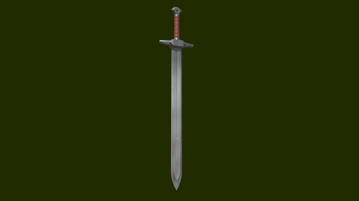 Ordon Sword - Zelda Twilight Princess 3D Model