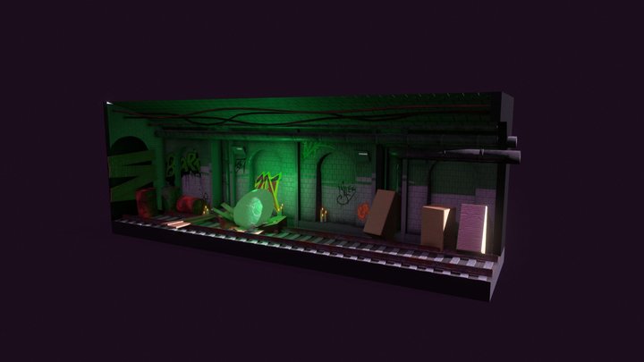3D environment 3D Model