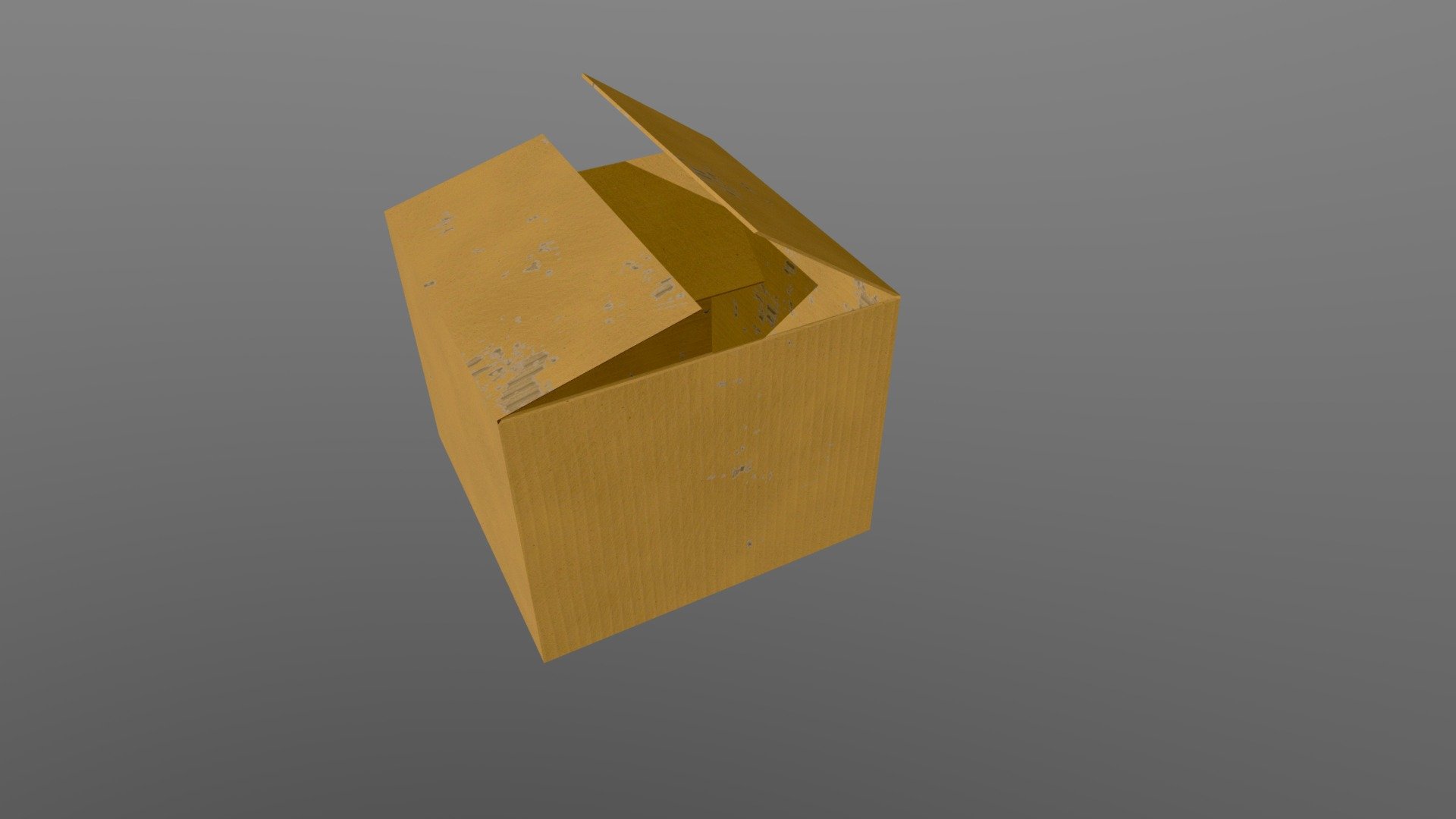 Simple cardboard box