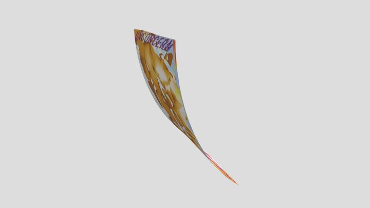 Floating poster 3D Model