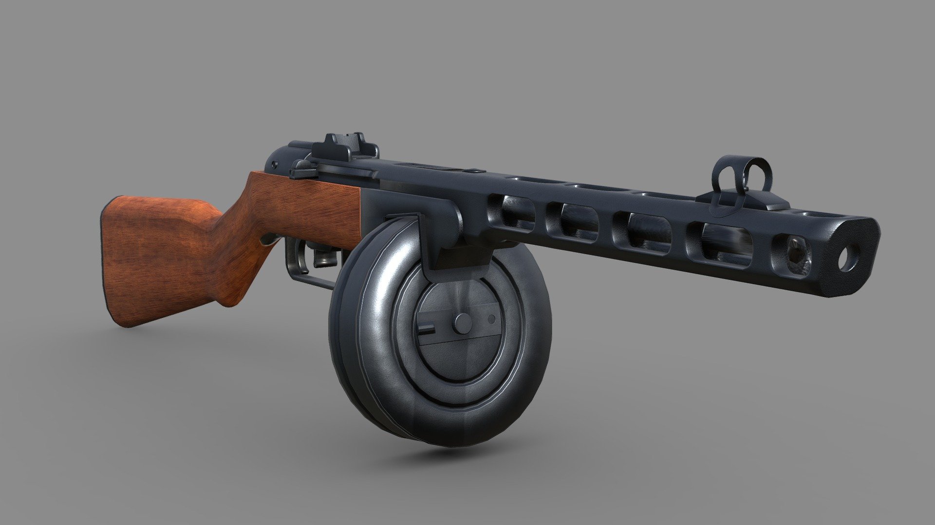 PPSH-41 - 3D model by Joe-Wall (@Aceofjoey) [7cf0b8c] - Sketchfab